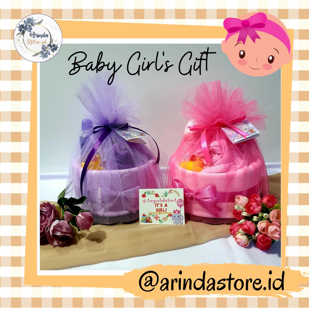 Hampers Parcel Baby Girl Gift Set Parsel Bayi Perempuan Cewek Unik Murah Berkualitas