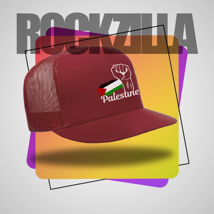 Topi Trucker LOGO PALESTINA