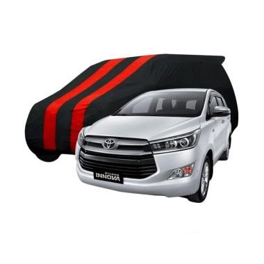 Cover Body Innova Warna HItam Sarung Mobil Parasut