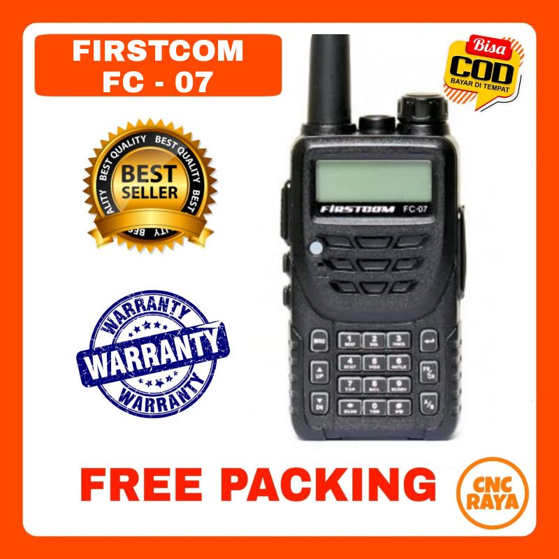 HT Firstcom FC-07 Single Band | H T Firstcom FC 07 Single-Band | Hate Firstcom FC07 SingleBand | VHF