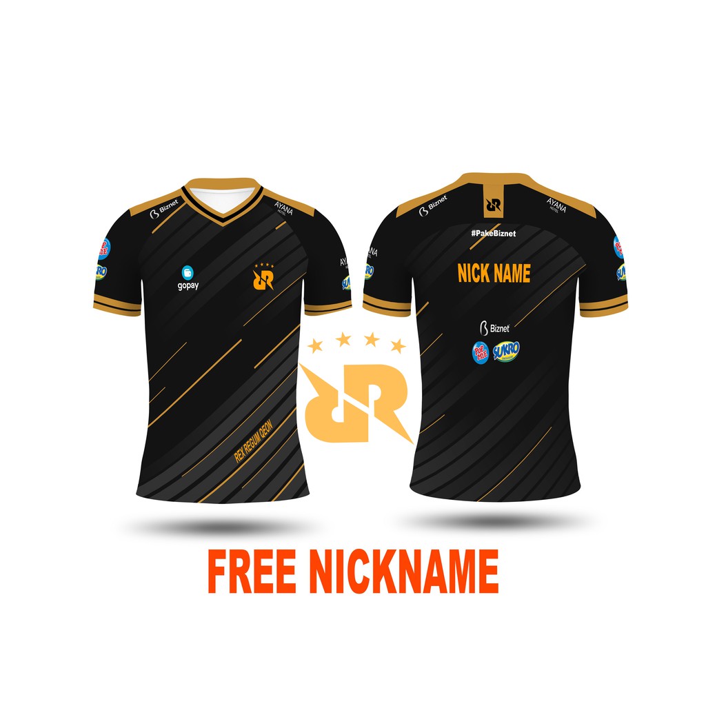 JERSEY RRQ 2020 FREE NICKNAME / JERSEY RRQ ESPORT TERBARU GAMING