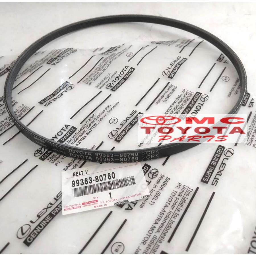 Tali Kipas (Fan/Van/V Belt) Camry Corona Twincam Absolut| 99363-80760