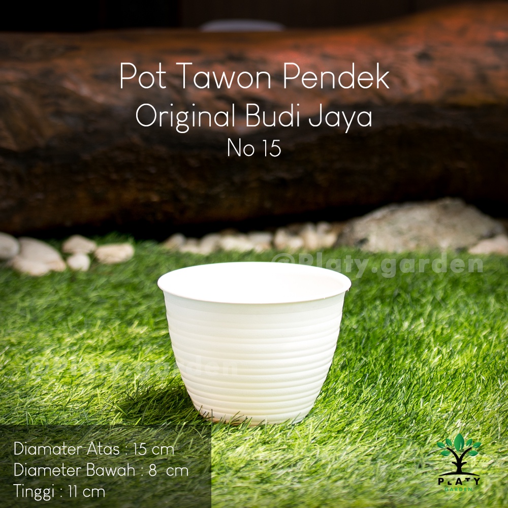 Pot Tawon Original Budi Jaya ukuran. 10, 12, 15, 18 | Pot Bunga