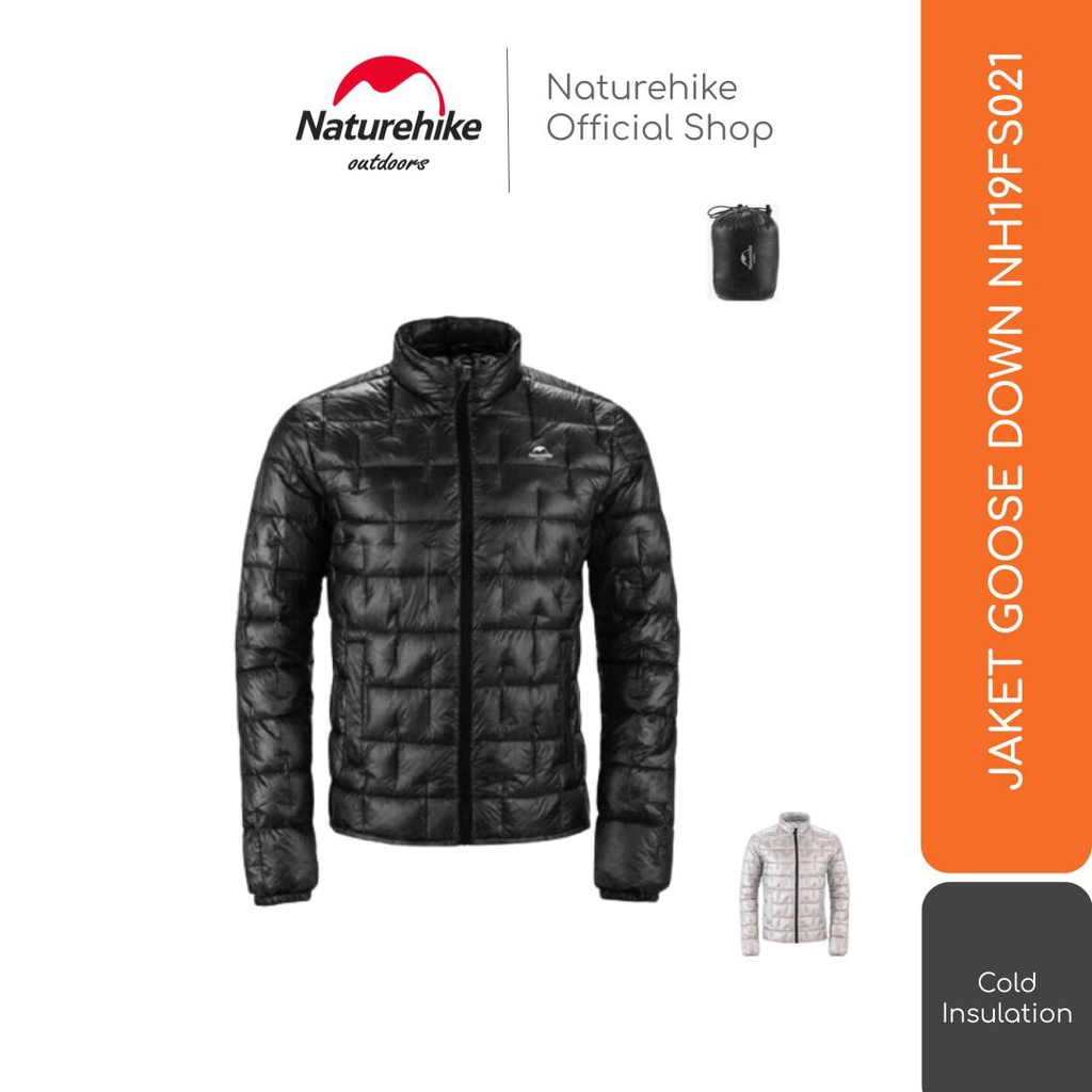 Naturehike Jaket Goose Down Nh19Fs021 Bulu Angsa Hiking Gunung Camping
