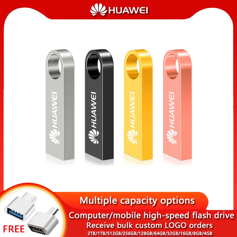 Huawei Flash Drive 4GB 8GB 16GB 32GB 64GB 128GB 256GB 512GB 1TB 2TB Multi Warna