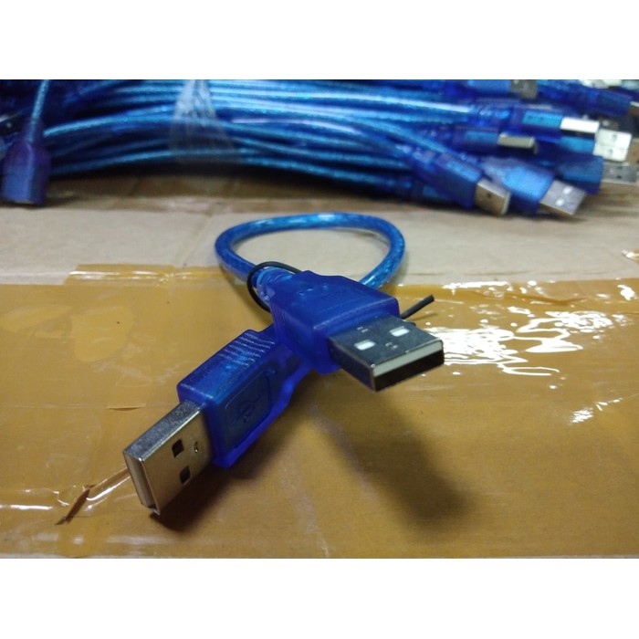 Kabel USB MaleTo USB Male 30Cm