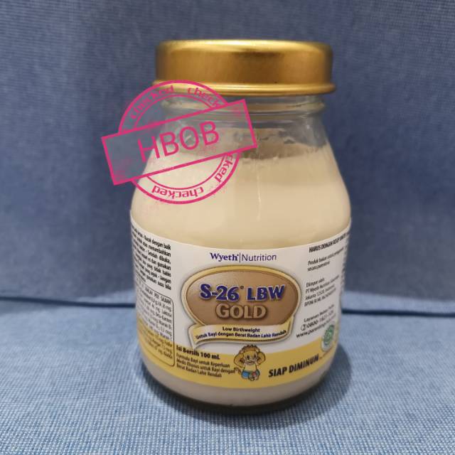 S26 LBW Gold Cair 1 dus (24 botol) - Susu khusus bayi prematur