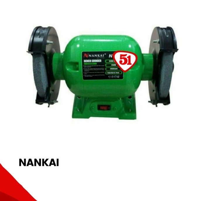 Mesin Gerinda Duduk Nankai 6 inch