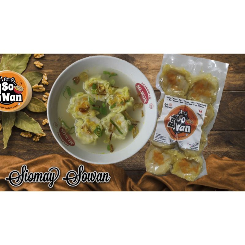 

Siomay Aroma SoWan 8pcs Gratis Bumbu Kuah