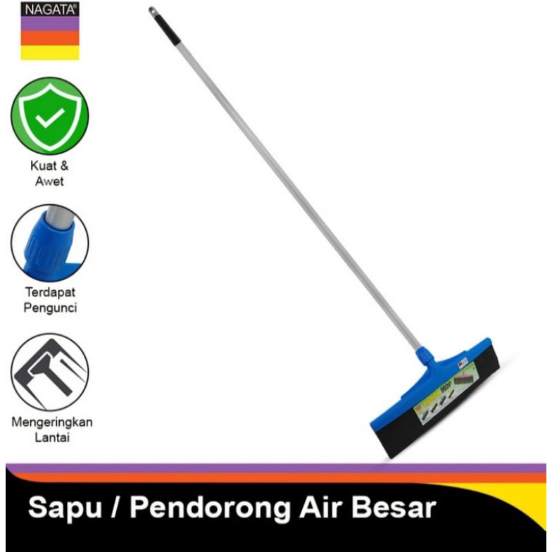 Wiper  LANTAI / KAMAR MANDI KARET NAGATA Besar
