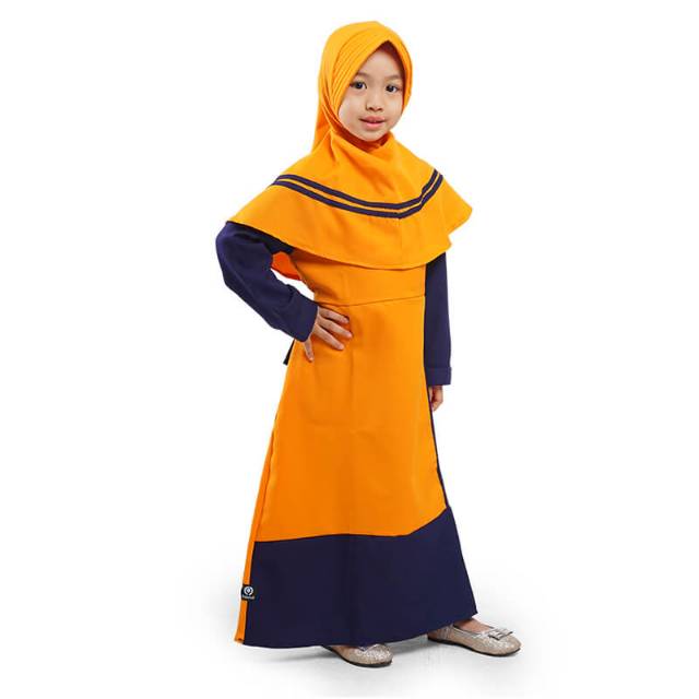 Baju Gamis Anak Perempuan Muslim Syar'i