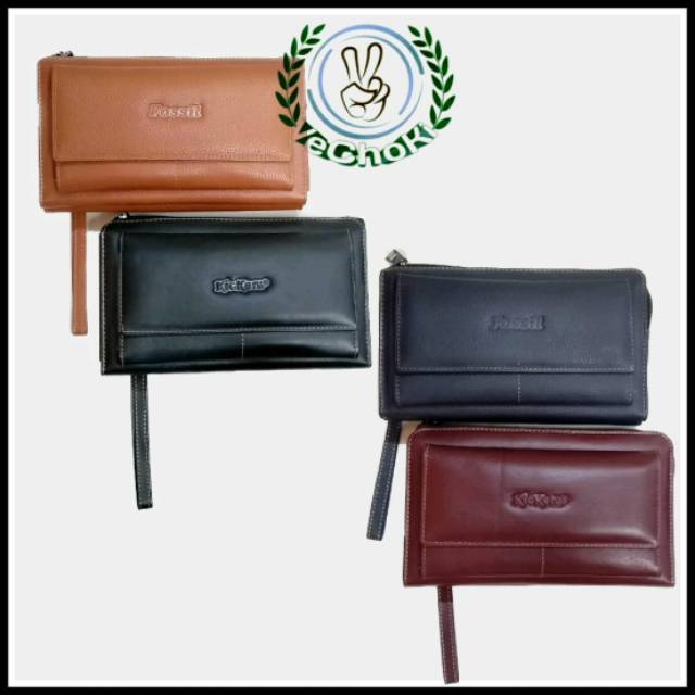 Dompet Panjang Handbag Kulit Sapi Asli - Kickers BAJ648