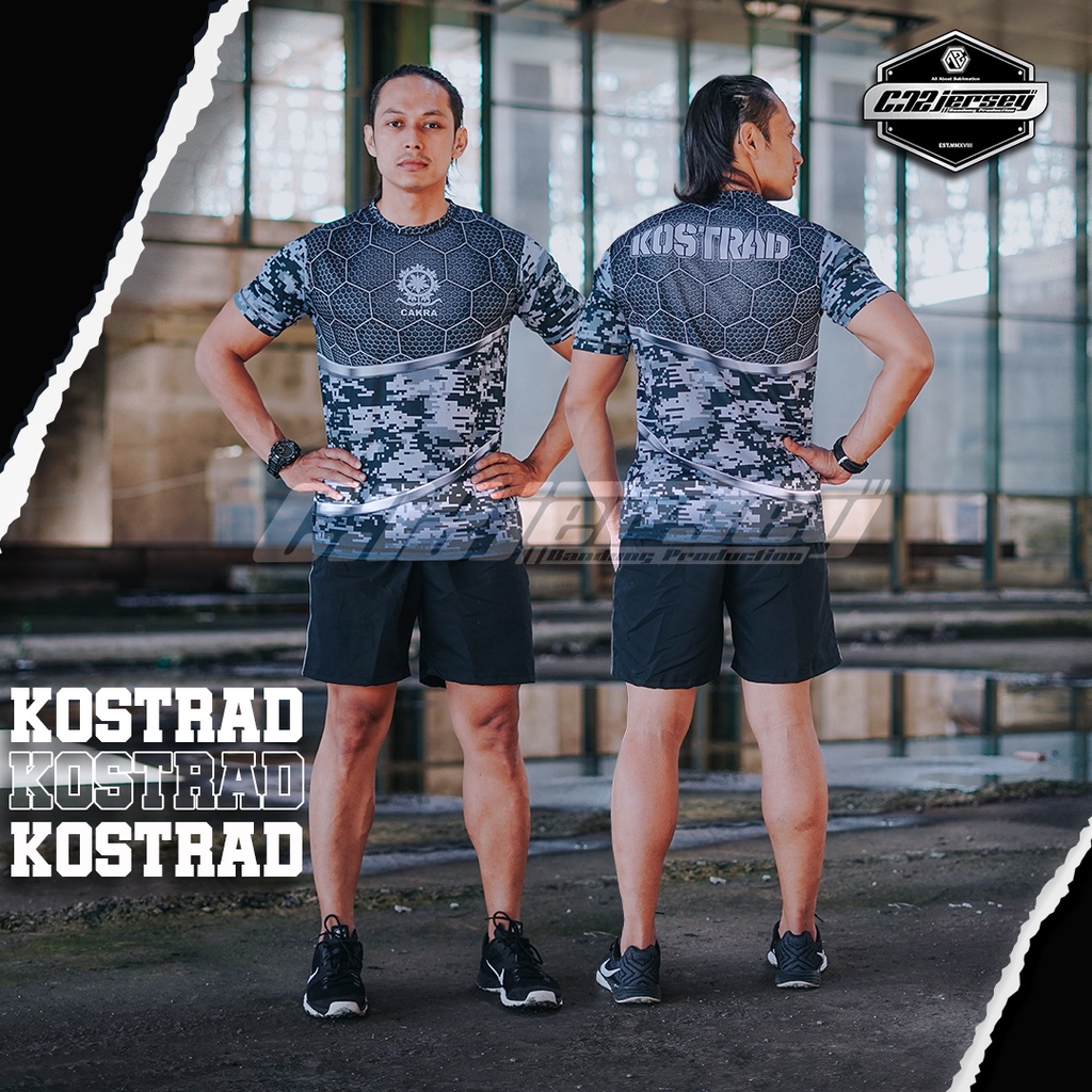 KAOS JERSEY KOSTRAD ABU FULLPRINT SUBLIMEJERSEYBANDUNG C72