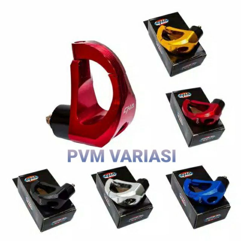 Gantungan Barang Motor Predator Variasi Model D geser Full Cnc Universal Nmax pcx Lexi Aerox Dll