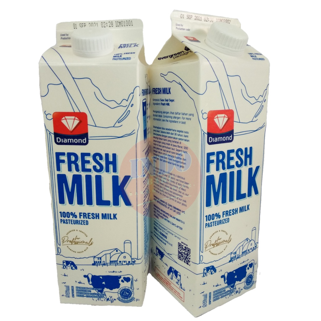 

Diamond Fresh Milk 946ml (Khusus Gosend/GrabExpress)