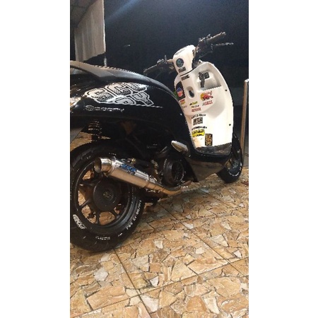 KNALPOT RACING BEAT INJEKSI BEAT KARBU SCOOPY BEAT STREET GENIO-3