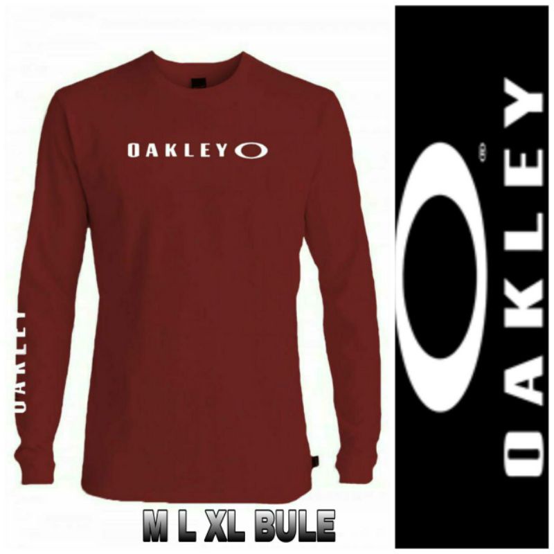 Kaos lengan panjang import,OAKLEY LONGSLEVE IMPORT