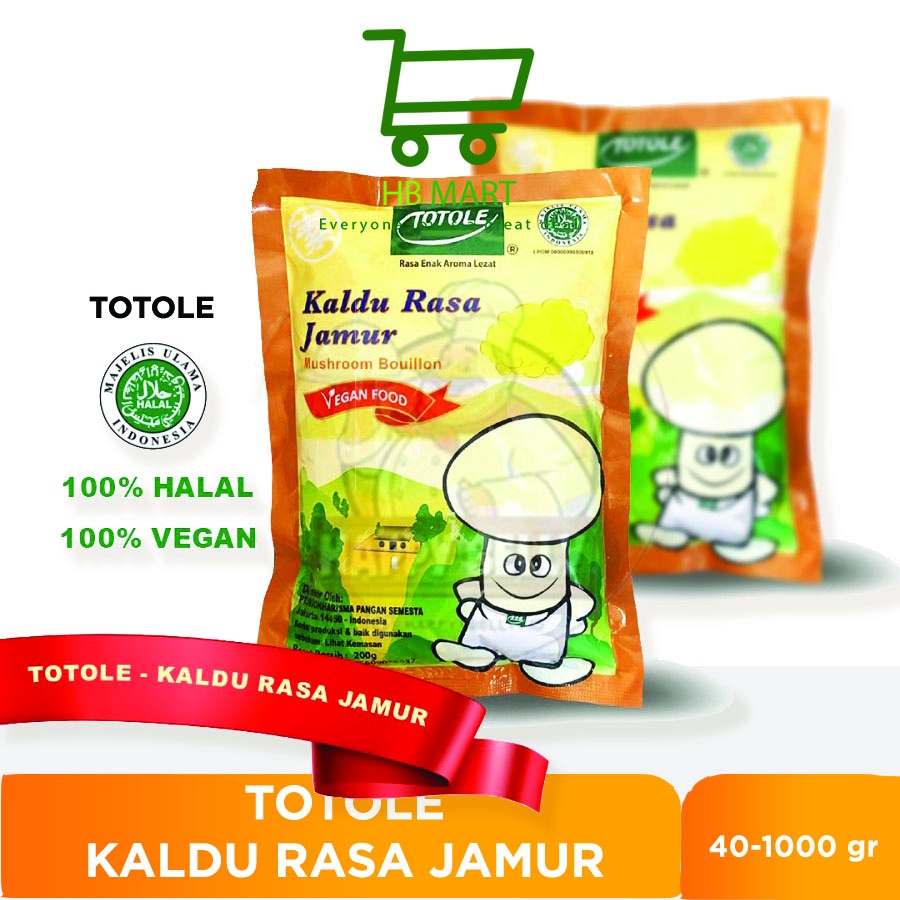 

TOTOLE KALDU JAMUR 400 gram (HALAL) Besar Lebih Hemat MOKOCENG