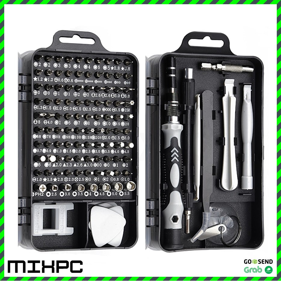 Obeng Set Service Obeng Hp 115 in 1