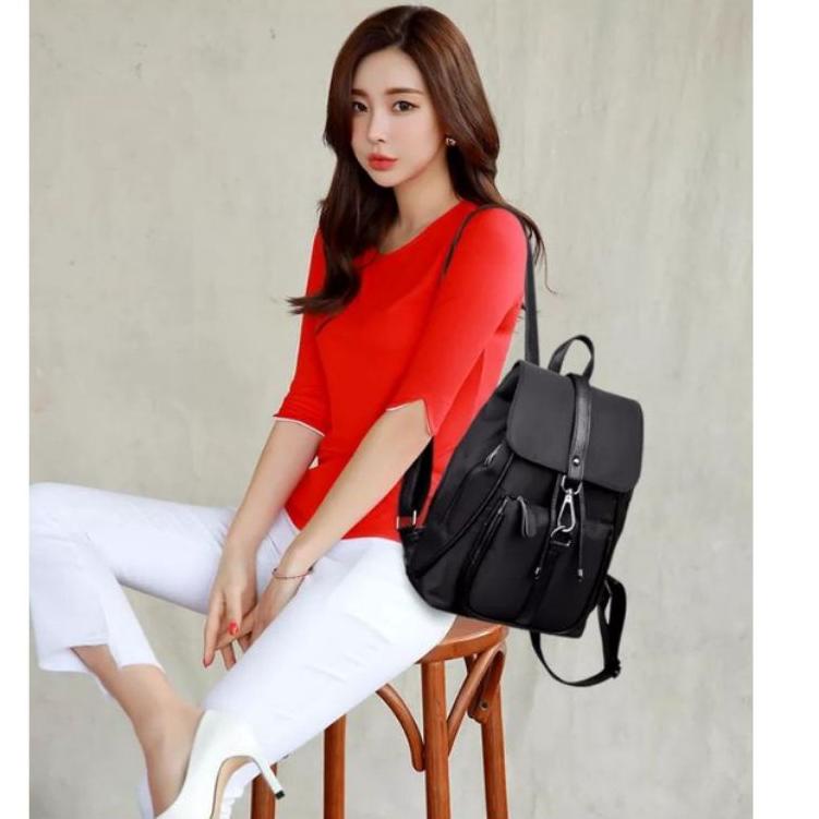 Tas Ransel Retro 2022 - Tas Ransel Vintage Wanita - Tas Ransel Anak Perempuan - Tas Ransel Musim Din