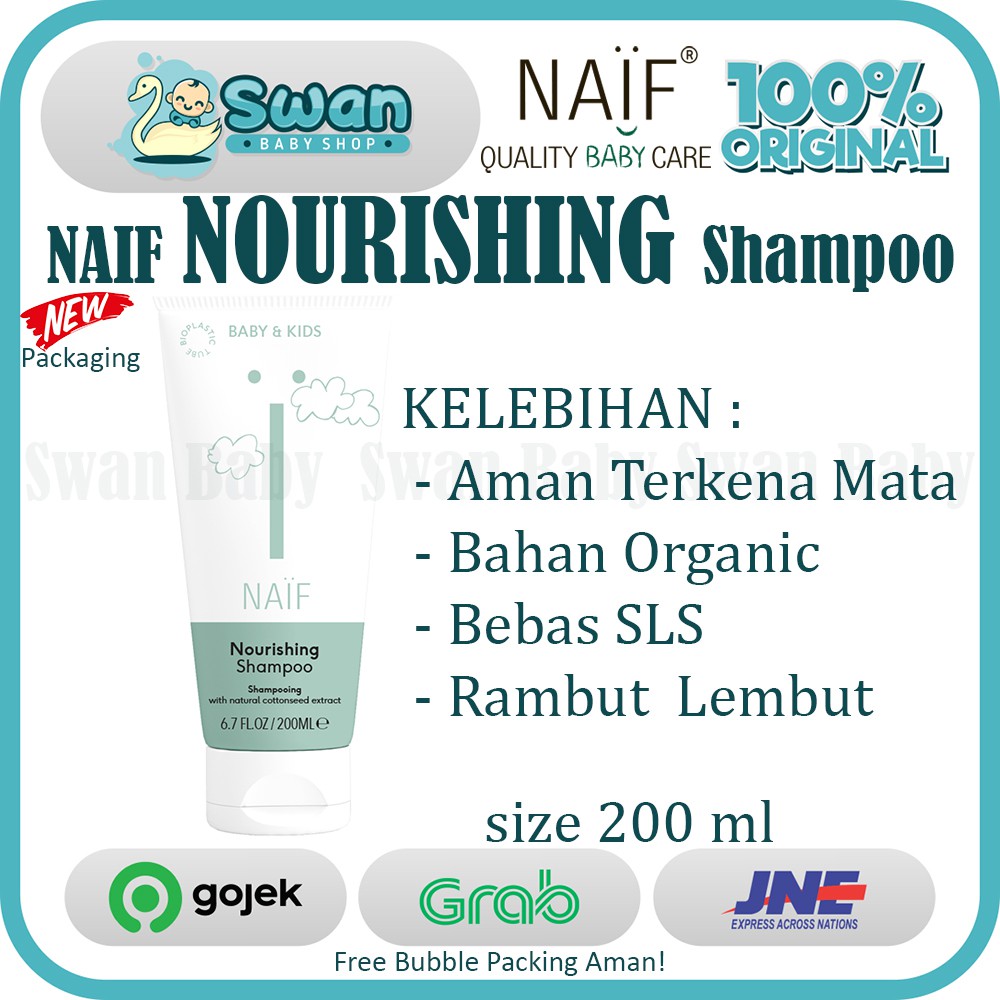 Naif Nourishing Baby Shampoo / Shampoo Bayi