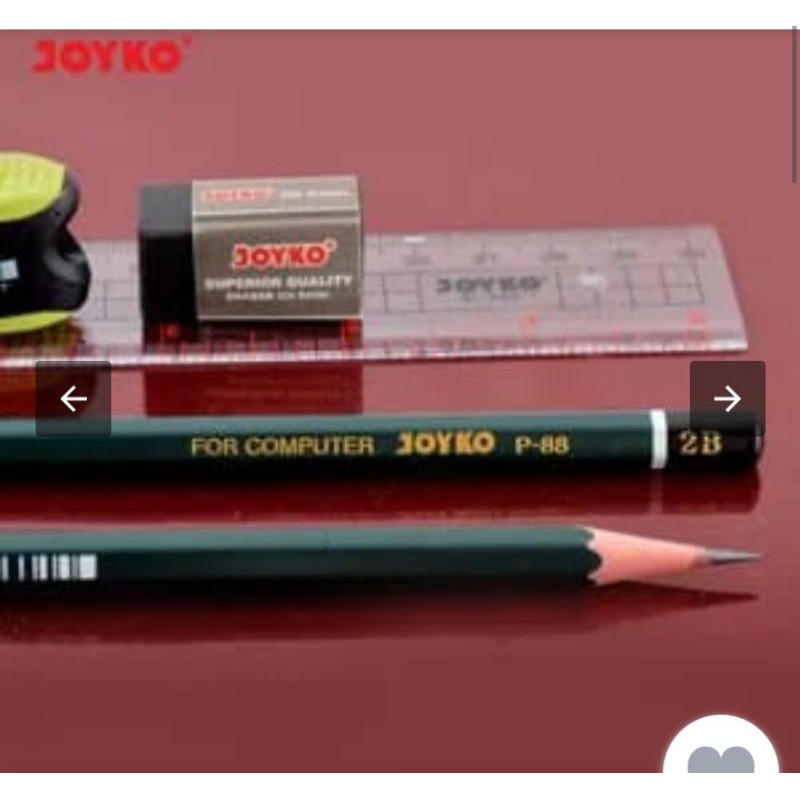 pensil joyko P 88 2 B /, 1 lusin , 1 box 12 pc