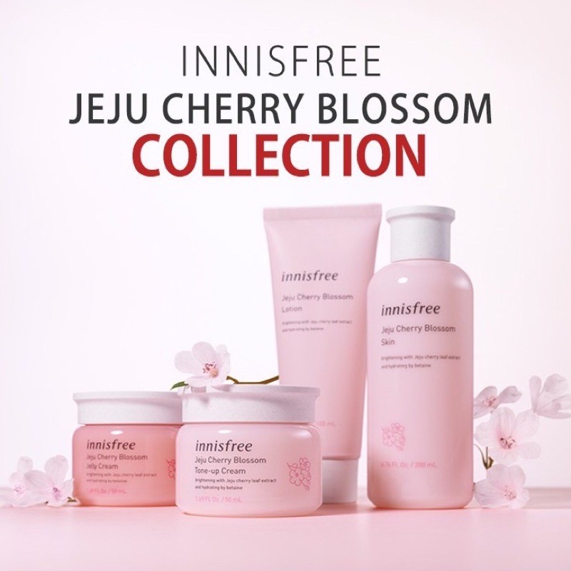 Innisfree Jeju Cherry Blossom Special Kit 4 items