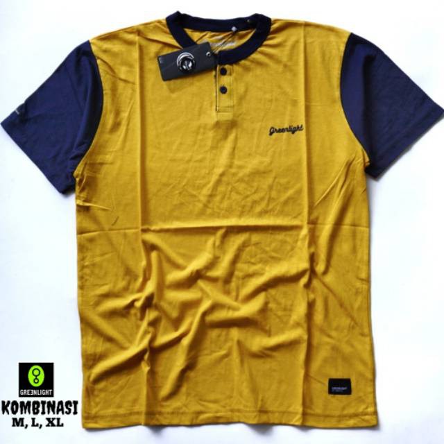 KAOS GREENLIGHT KAOS PRIA KAOS COWOK KAOS PREMIUM KAOS MURAH KAOS KEREN KAOS GREENLIGHT KANCING