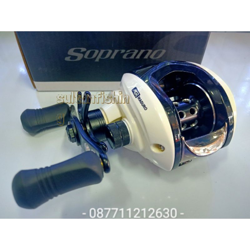 Reel BC Maguro SOPRANO 101SH Handel Kiri  |  Reel Bait Casting  |  Joran Bait Casting