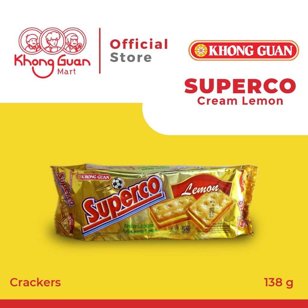 

KHONG GUAN Superco Lemon Pack 138 Gram