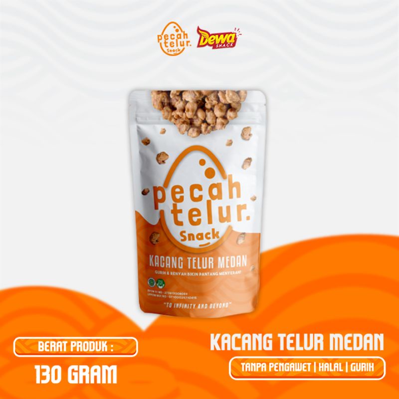 

Kacang Telur Medan by Pecah Telur/Satuan