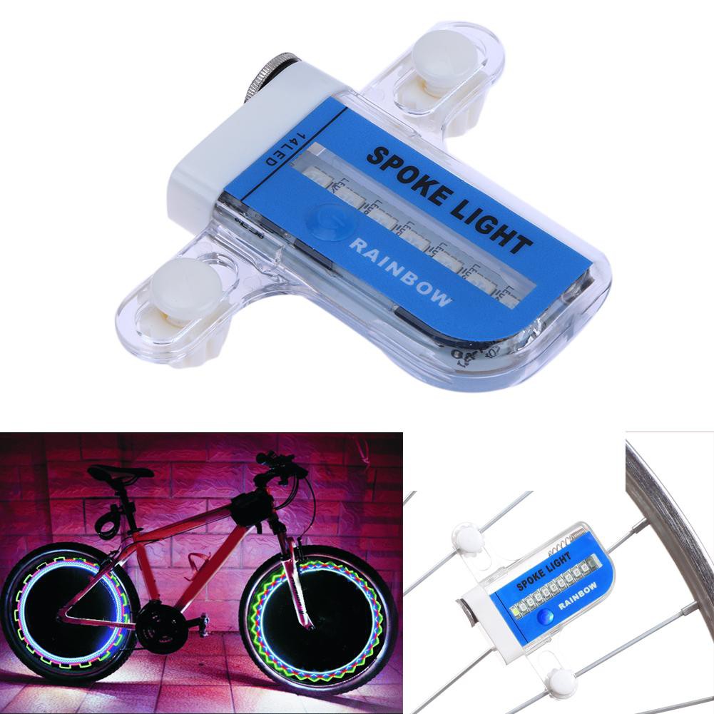 Colorful 14 LED Bike Spoke Light 