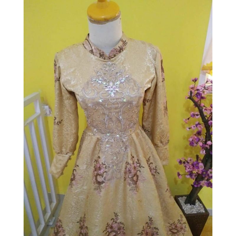 RNDBaju kondangan/gamis/baju penyanyi hijab/gaun hijab