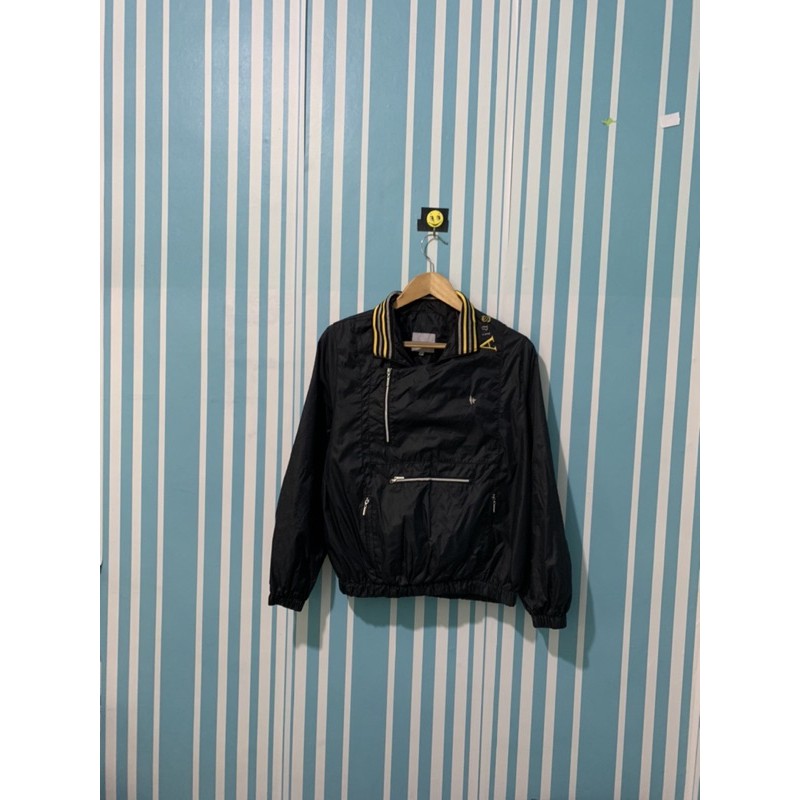 Aias Golf Hitam Jaket track jaket training jaket Sepeda  running jaket Windbreaker Second Prelove