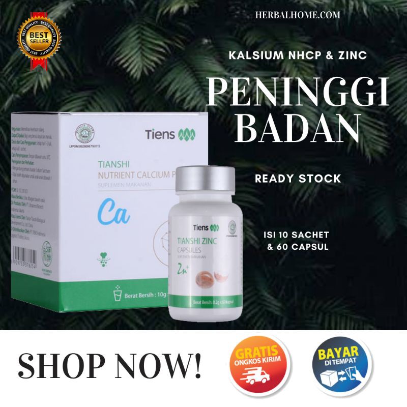 

(COD) OBAT PENINGGI BADAN TIENS PERAWATAN BADAN KESEHATAN || SUSU NHCP DAN ZINC