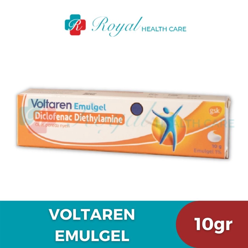 Voltaren emulgel 10 gram Pereda Rasa Nyeri