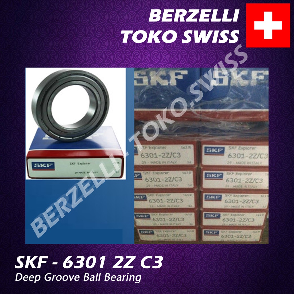 SKF 6301-2Z/C3 BEARING