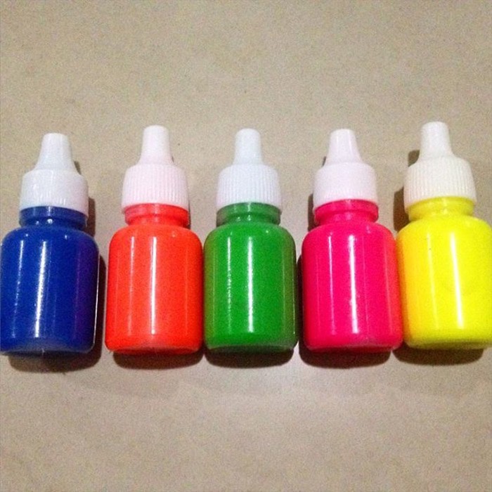 Neon Colouring Pewarna Neon / Slime Metalic Cup Sendok - 76Dedc - Original Asli