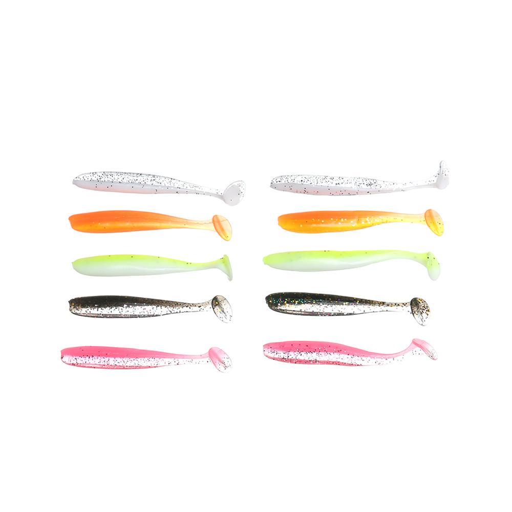 TOP 10pcs /lot Umpan Cacing Pancing Tahan Lama Buatan Warna Ganda Capuchin Maggot