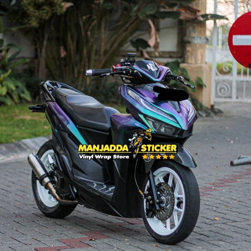 Sticker Bunglon Kualitas Super Premium Skotlet Motor