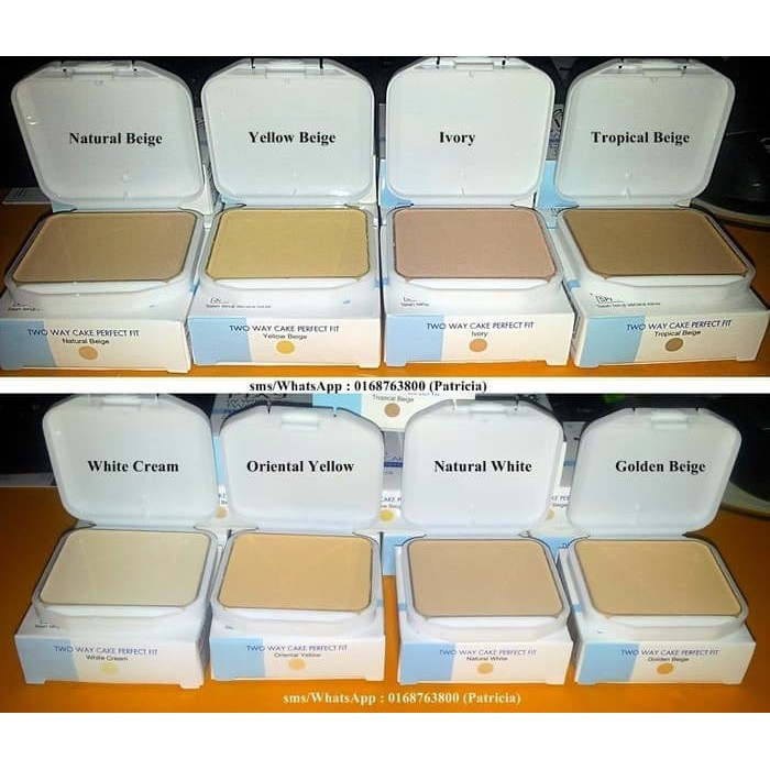 PIXY BEDAK TWC UV WHITENING PERFECT FIT refil 12.2gr