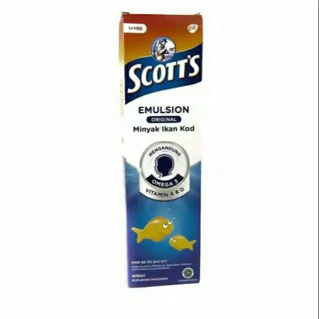 

Scotts emulsion syrup rasa original