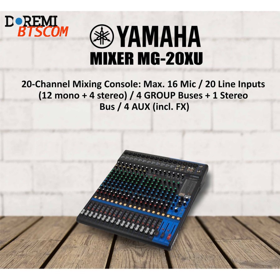 MIXER YAMAHA MG-20XU / MIXER MG 20 XU / MG 20