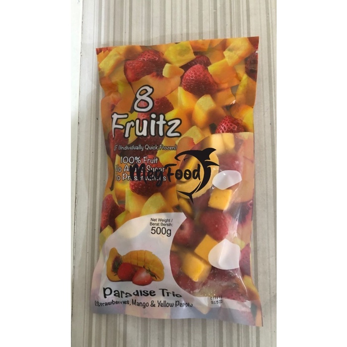 

8 fruitz Frozen Paradise Trio 500Gram