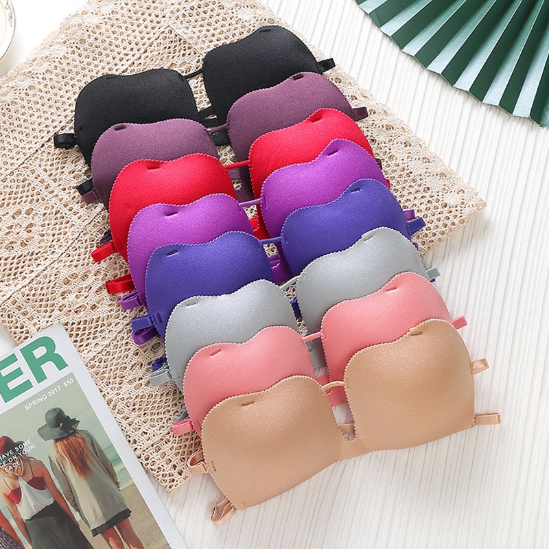 ❀ Chingu ❀ PW128 COD Bra Pakaian Dalam Wanita Bra Tali Bening Push Up Sexy Fashion Import Surabaya