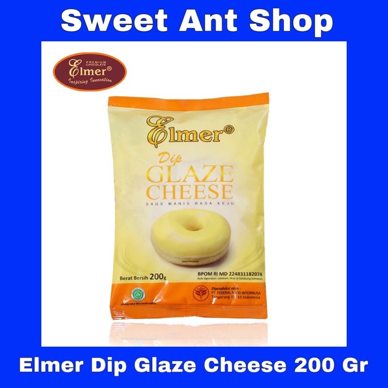 Elmer Dip Glaze Cheese 200 Gr