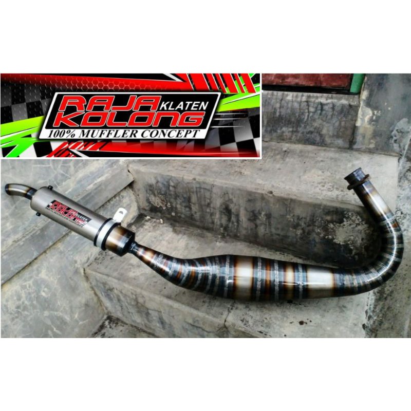 Knalpot RxKing 3V3 Kolong KING COBRA RAJA KOLONG KLATEN