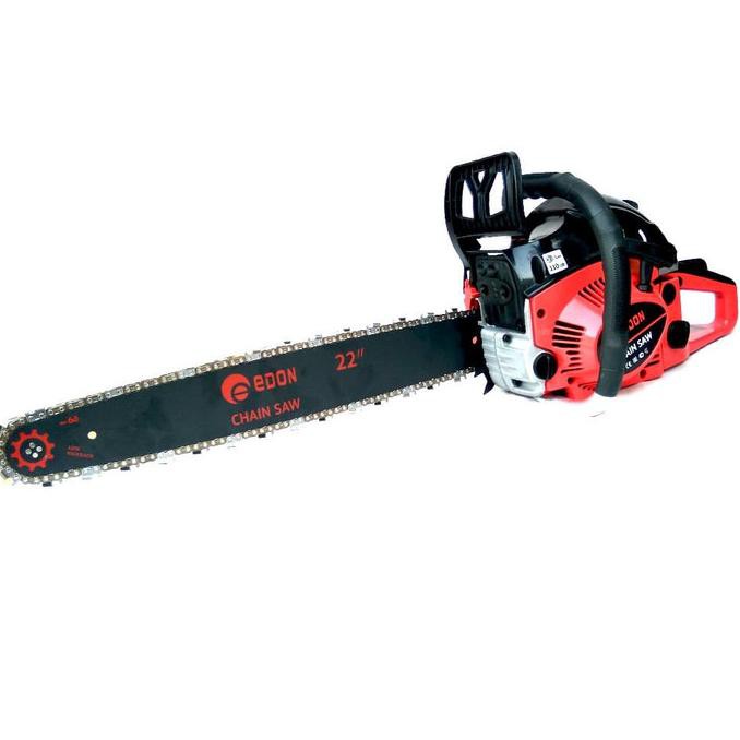-READY- EDON GERGAJI MESIN POTONG KAYU MESIN GERGAJI TANGAN DENGAN BENSIN 22"