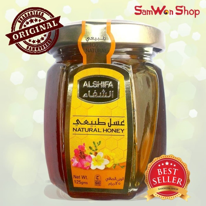 

madu- al shifa madu asli murni impor dari arab 125gr natural honey -madu.