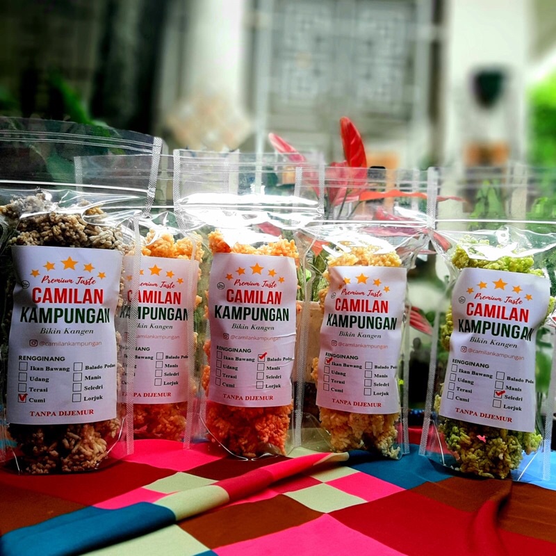 

Rengginang Matang Pouch Plastik 170gr dengan Premium Taste Makanan Ringan Camilan Kampungan Enak Gurih Laris Oleh-oleh